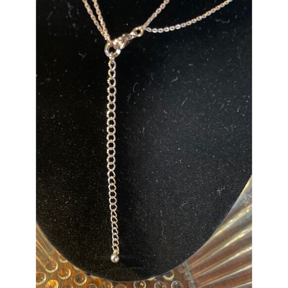 Delicate Double Strand Necklace‎ with Charms (14” / 17”) NWT - Picture 2 of 2